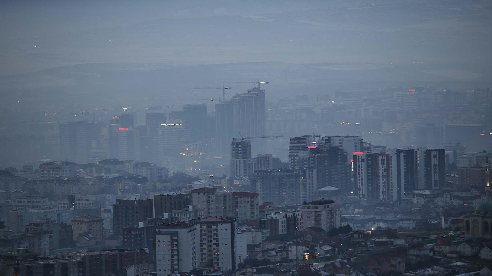 Avrupa’nın ise en yüksek hava kirliliğine sahip kenti: Kosova’nın başkenti Priştine’de hava kirliliği “sağlıksız” seviyesinde