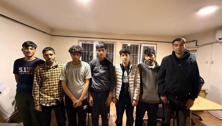 amasyada ormanda 8 duzensiz gocmen yakalandi X8egvxJy