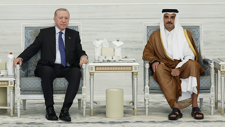 Cumhurbaskani erdogan katar emiri temime taziyelerini iletti Ck89XaCq